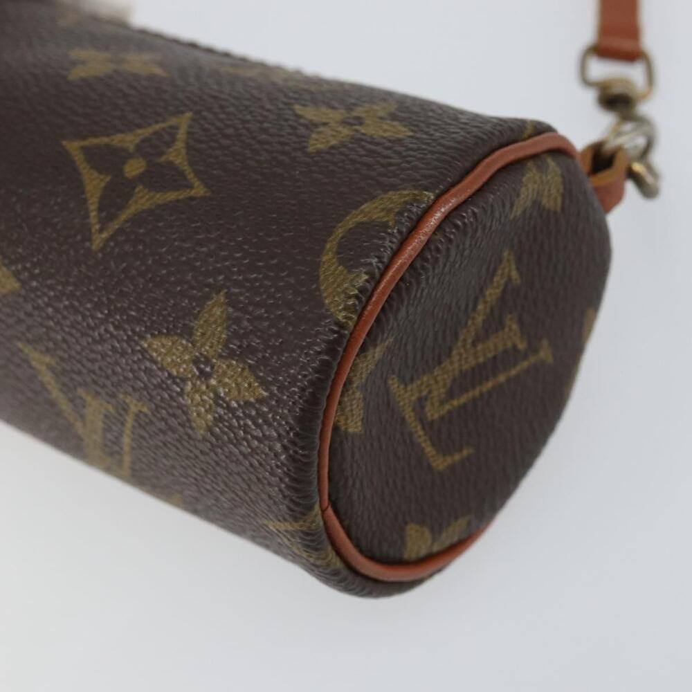 LOUIS VUITTON Monogram Papillon Pouch LV Auth BA8764 - Picture 7 of 16